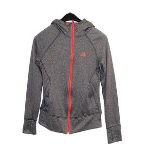 Adidas woman’s ultimate zip up hoodie sweater